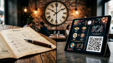 Blog post image: How to Create a Digital Restaurant Menu in 5 Minutes