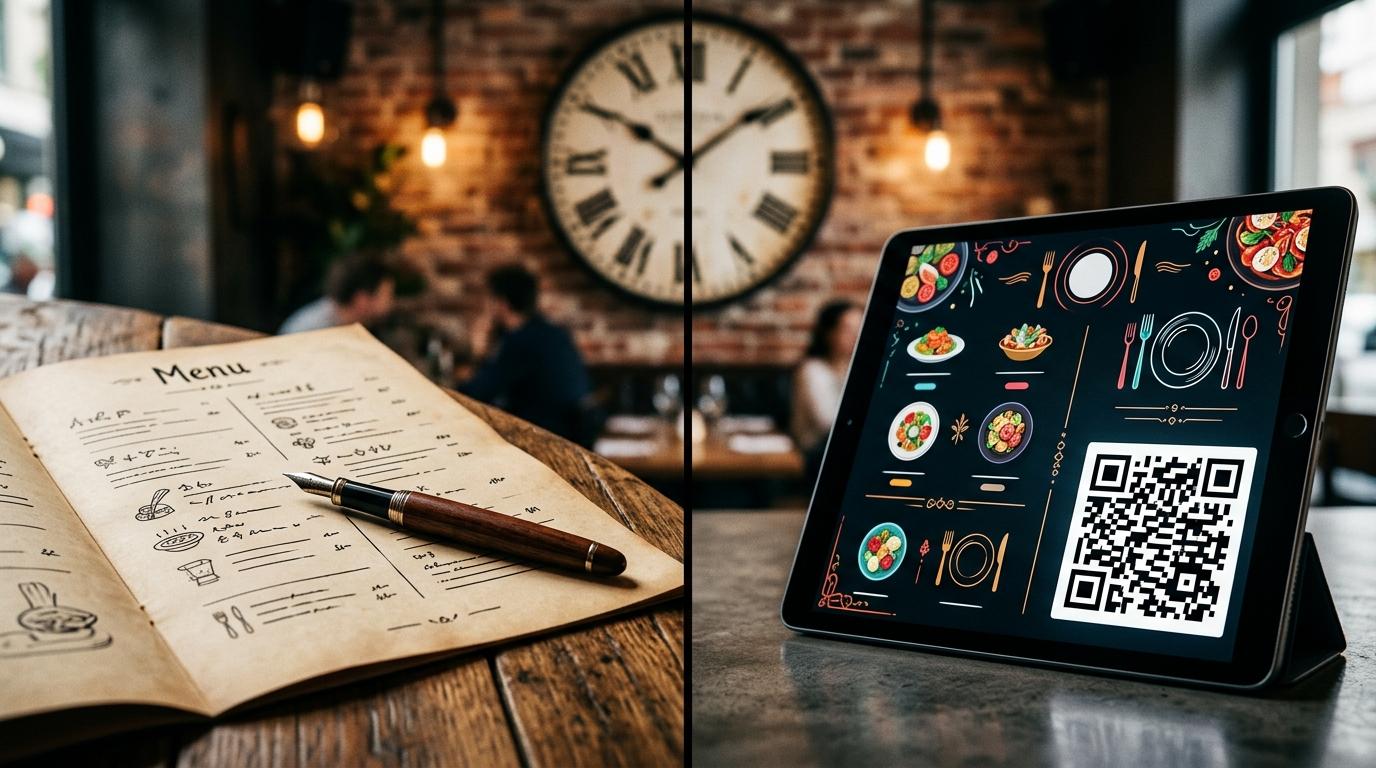 Featured blog image: How to Create a Digital Restaurant Menu in 5 Minutes